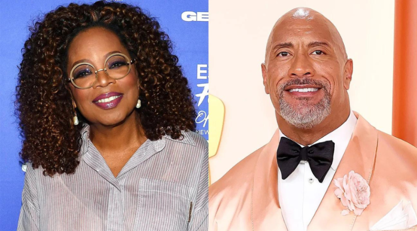 The Rock and Oprah Team Up with Crypto to Tackle Wildfires