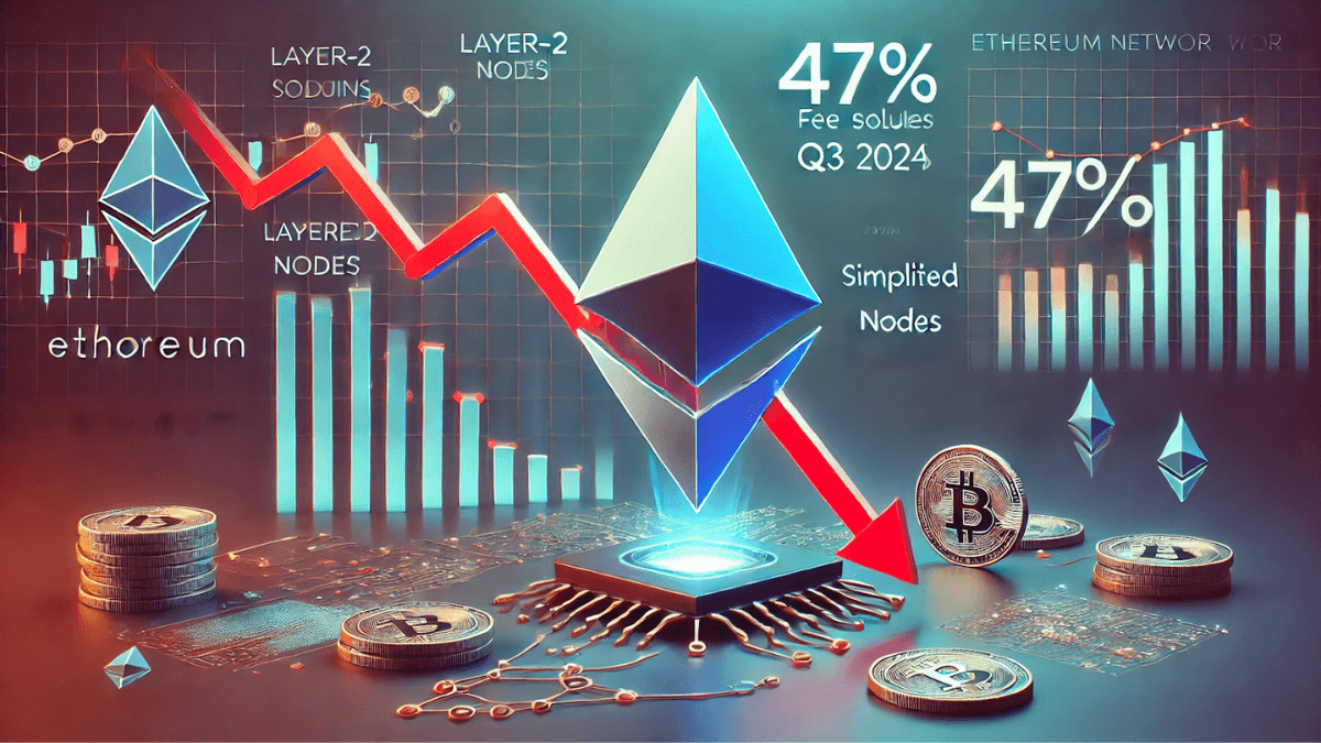 Ethereum Generated $261 Million in Q3 Fees, Lowest Since 2020