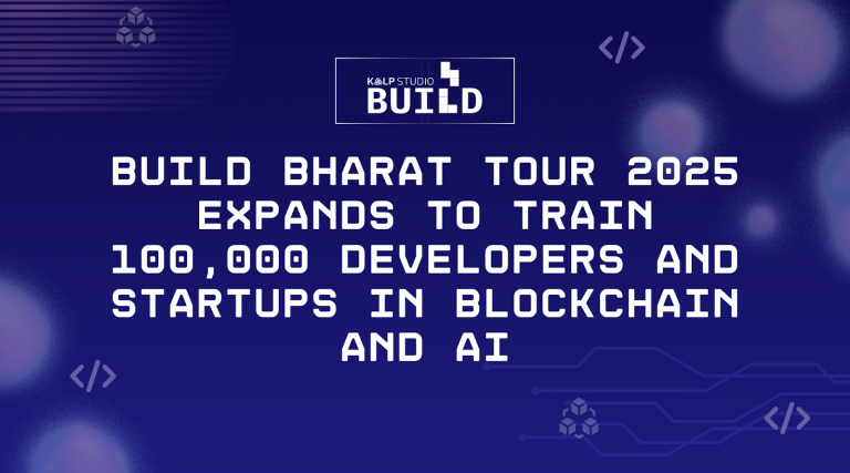BUILD Bharat Tour 2025 Expands to Train 100,000 Developers and Startups in Blockchain and AI