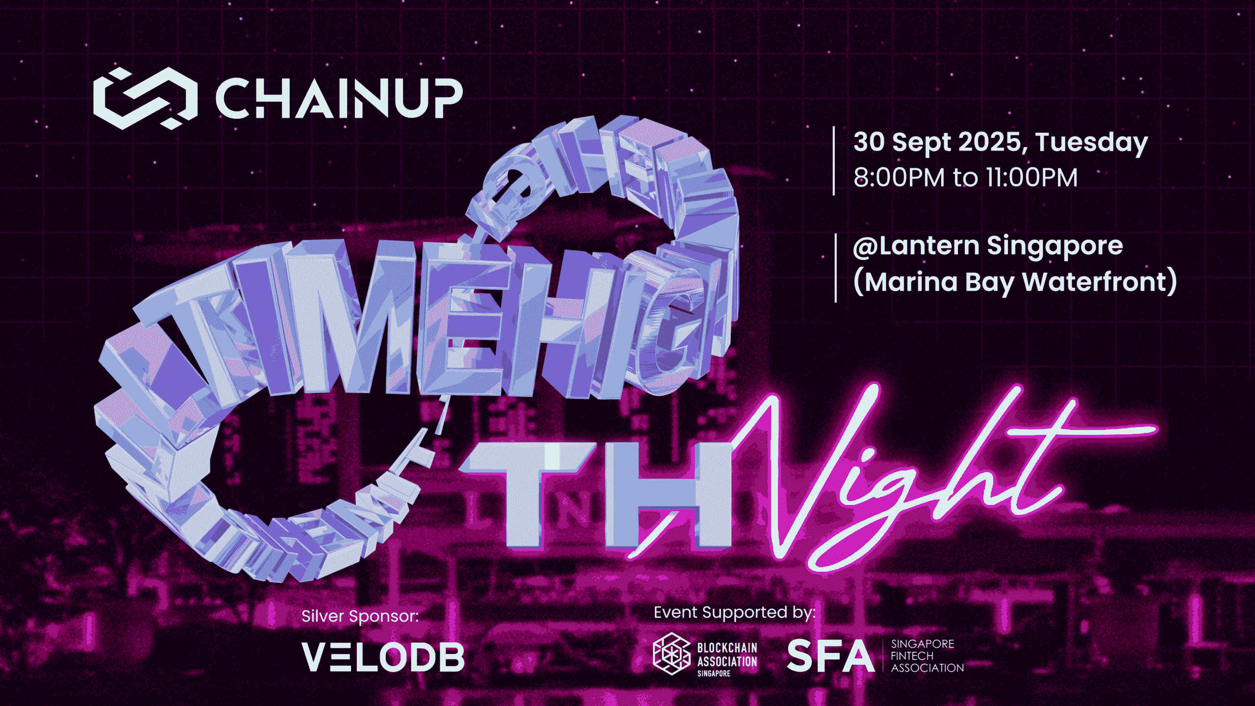 ChainUp's "The ATH Night": Singapore's Must-Attend Pre-TOKEN2049 Networking for Digital Asset Leaders