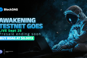 Countdown to BlockDAG Awakening Testnet: $407M Raised, $0.0013 Price Locked Until October 1